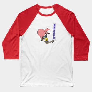 Blob at the Finish Line Baseball T-Shirt